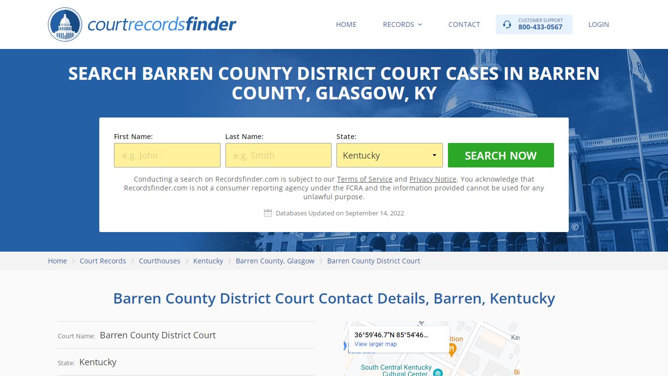 Barren County District Court Case Search - RecordsFinder